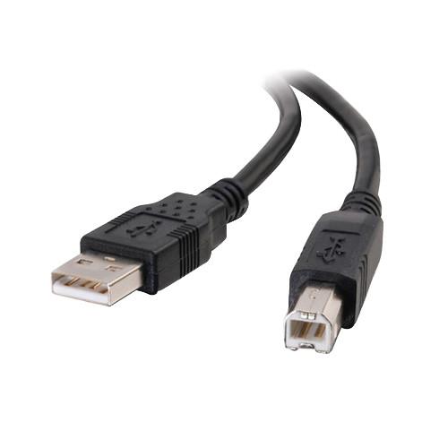 C2G USB 2.0 Type A Male to Type B Male Cable (3.3', Black) 28101