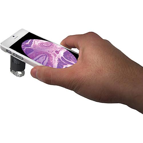 Carson MicroMax Plus 2 LED Pocket Microscope for iPhone 5 MM-255, Carson, MicroMax, Plus, 2, LED, Pocket, Microscope, iPhone, 5, MM-255