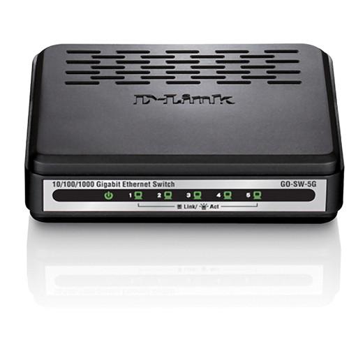 D-Link GO-SW-5G 5-Port Unmanaged Gigabit Switch GO-SW-5G