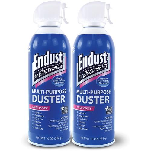Endust Twin Pack of 10 oz Duster with Bitterant 11407