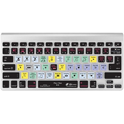 KB Covers Final Cut Pro X Keyboard Cover FCPX-M-CC-2