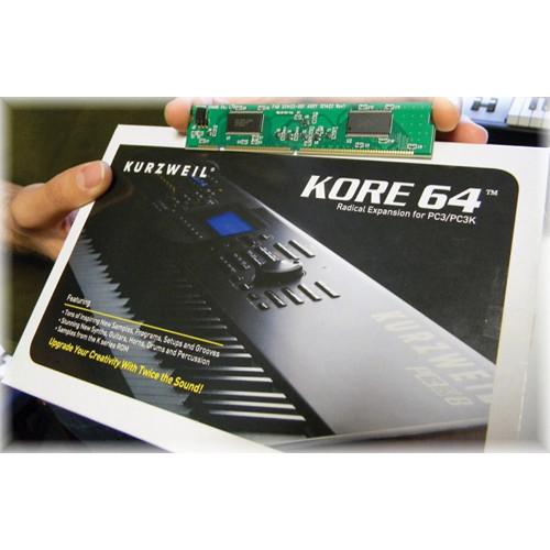 Kurzweil Kore 64 ROM Expansion Kit for PC3 and PC3K KORE64-ROM, Kurzweil, Kore, 64, ROM, Expansion, Kit, PC3, PC3K, KORE64-ROM