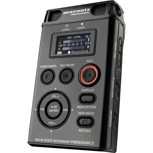 Marantz PMD620 MKII Portable Stereo Flash Recorder PMD620MKII, Marantz, PMD620, MKII, Portable, Stereo, Flash, Recorder, PMD620MKII