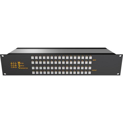Matrix Switch 8 x 24 2RU 3G/HD/SD-SDI Video Router MSC-2HD0824L
