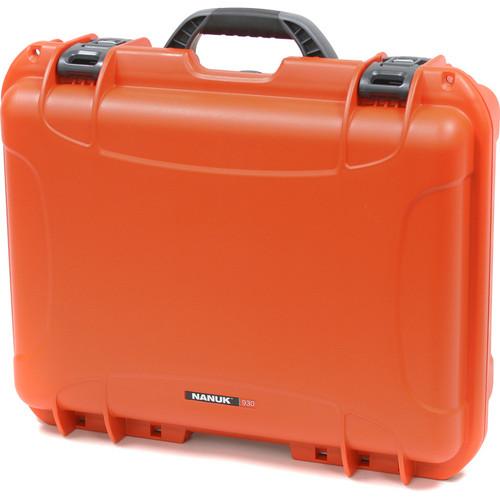 Nanuk 930 Case with Padded Dividers (Orange) 930-2003, Nanuk, 930, Case, with, Padded, Dividers, Orange, 930-2003,