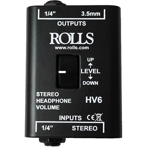 Rolls  HV6 Stereo Headphone Volume Control HV6, Rolls, HV6, Stereo, Headphone, Volume, Control, HV6, Video
