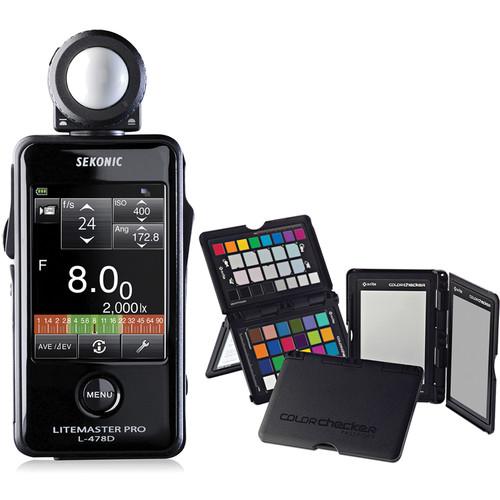 Sekonic Litemaster Pro L-478D Light Meter and X-Rite 401-478CCPP, Sekonic, Litemaster, Pro, L-478D, Light, Meter, X-Rite, 401-478CCPP