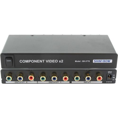 Shinybow SB-3776 1 x 2 Component Video (RCA) SB-3776RCA, Shinybow, SB-3776, 1, x, 2, Component, Video, RCA, SB-3776RCA,