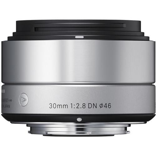 Sigma 30mm f/2.8 DN Lens for Sony E-mount Cameras (Silver)