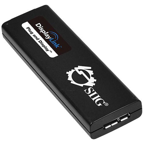 SIIG  USB 3.0 to DisplayPort Adapter JU-DP0011-S1, SIIG, USB, 3.0, to, DisplayPort, Adapter, JU-DP0011-S1, Video