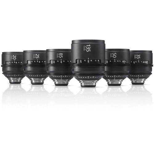 Sony CineAlta 4K Six Lens Kit (PL Mount) SCLPK6/F