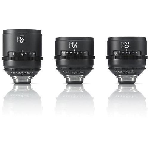 Sony CineAlta 4K Three Lens Kit (PL Mount) SCLPK3/F