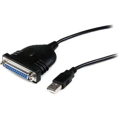 StarTech USB to DB25 Male to Female Parallel ICUSB1284D25