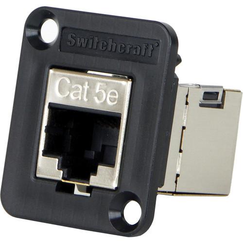Switchcraft EH RJ45 CAT5e Shielded Connector (Black) EHRJ45P5ES, Switchcraft, EH, RJ45, CAT5e, Shielded, Connector, Black, EHRJ45P5ES