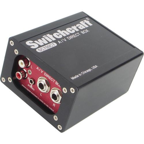 Switchcraft SC700CT A/V Direct Box (Custom Transformer) SC700CT, Switchcraft, SC700CT, A/V, Direct, Box, Custom, Transformer, SC700CT
