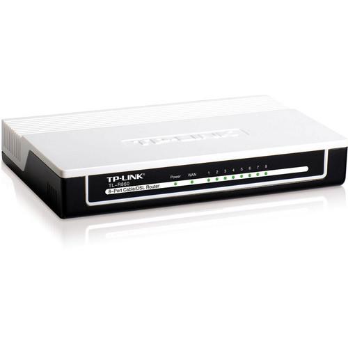 TP-Link  TL-R860 8-Port Cable/DSL Router TL-R860, TP-Link, TL-R860, 8-Port, Cable/DSL, Router, TL-R860, Video