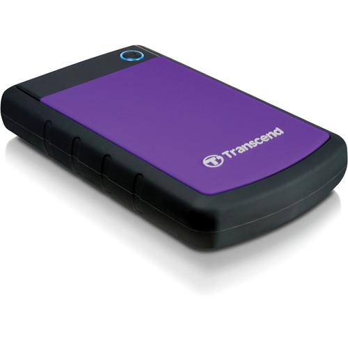 Transcend 1TB StoreJet 25H3P External Hard Drive Kit with USB