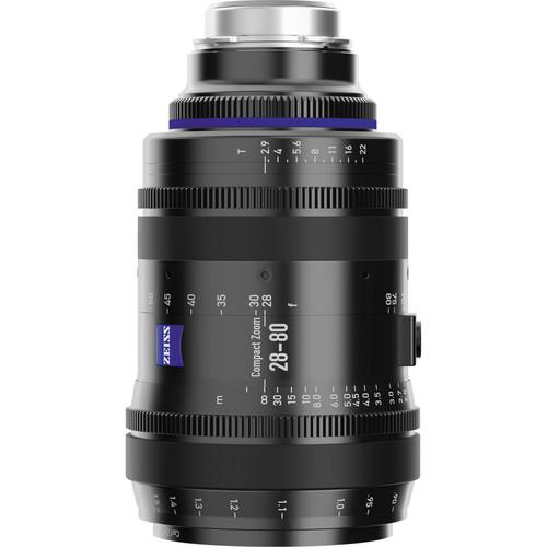 Zeiss 28-80mm T2.9 Compact Zoom CZ.2 Lens (E Mount) 2008-996, Zeiss, 28-80mm, T2.9, Compact, Zoom, CZ.2, Lens, E, Mount, 2008-996,