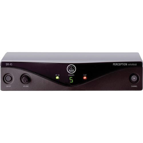 AKG SR45 Perception UHF Wireless Receiver 3245H00110, AKG, SR45, Perception, UHF, Wireless, Receiver, 3245H00110,