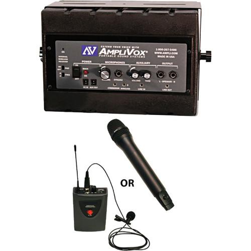 AmpliVox Sound Systems SW1230 Mity Box 50-Watt Powered SW1230-LH