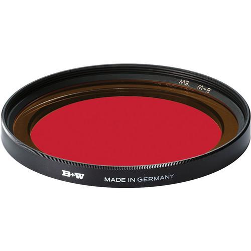 B W 112mm Extra Wide Dark Red 091 Glass Filter 66-1070855