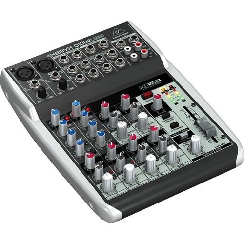 Behringer XENYX Q1002USB 10-Input, 2-Bus Small Format Q1002USB, Behringer, XENYX, Q1002USB, 10-Input, 2-Bus, Small, Format, Q1002USB