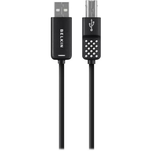 Belkin Premium USB 2.0 A to B Cable (11', Black) F2CU004BT11