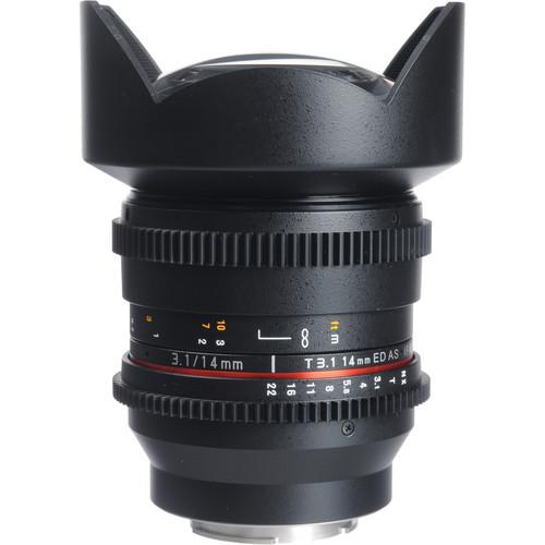 Bower 14mm T3.1 Super Wide-Angle Cine Lens For Samsung SLY14VDNX, Bower, 14mm, T3.1, Super, Wide-Angle, Cine, Lens, For, Samsung, SLY14VDNX