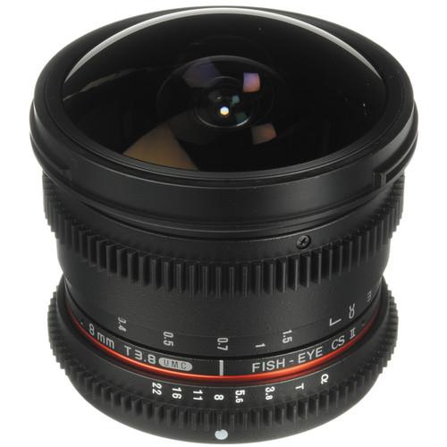 Bower 8mm T/3.8 FishEye HD Cine Lens For Sony E Mount SLY8VDSE, Bower, 8mm, T/3.8, FishEye, HD, Cine, Lens, For, Sony, E, Mount, SLY8VDSE