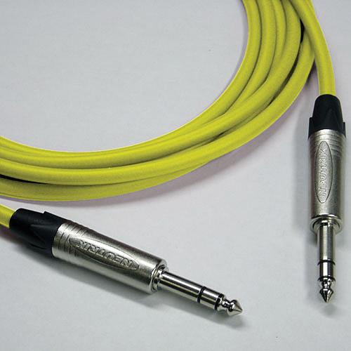 Canare Starquad TRSM-TRSM Cable (Yellow, 6') CATRSM006YL