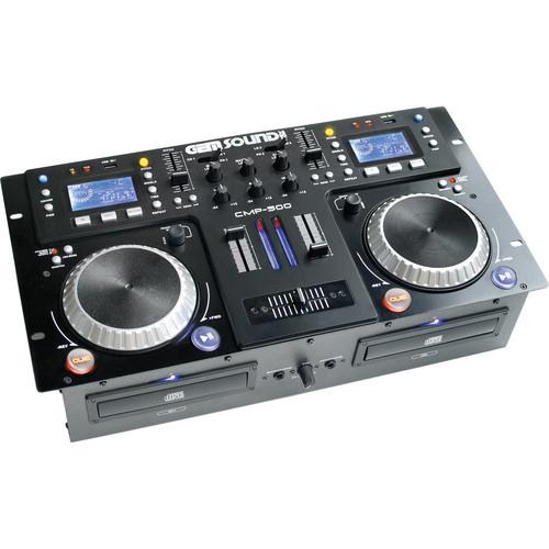 Gem Sound CMP-500 - Dual CD, MP3, USB Player and Mixer CMP500, Gem, Sound, CMP-500, Dual, CD, MP3, USB, Player, Mixer, CMP500