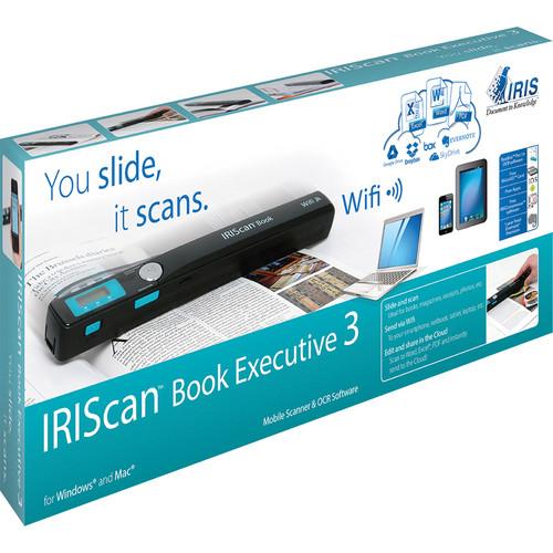 IRIS IRIScan Book 3 Executive Portable Scanner 457889, IRIS, IRIScan, Book, 3, Executive, Portable, Scanner, 457889,