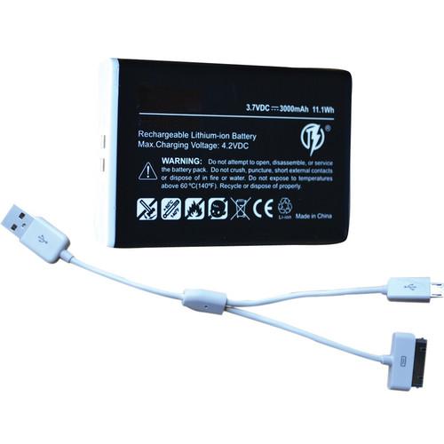 Luminair LCB-3K Lithium Battery and USB 1-to-2 Cable LCB-3K, Luminair, LCB-3K, Lithium, Battery, USB, 1-to-2, Cable, LCB-3K,