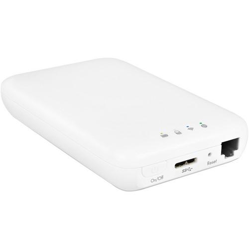 Macally Mobile Wi-Fi Hard Drive Enclosure with 1TB HDD
