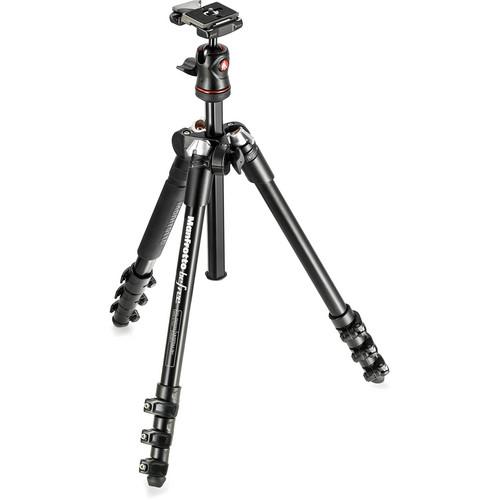Manfrotto BeFree Compact Travel Aluminum Alloy Tripod MKBFRA4-BH