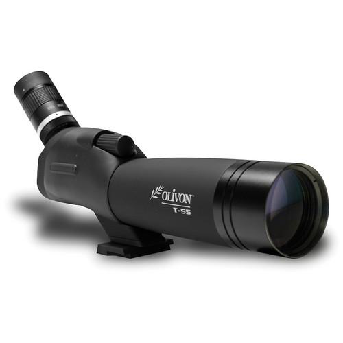Olivon T-55 18-54x55 Spotting Scope (Angled Viewing) OLT55-US