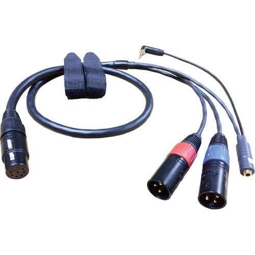 Peter Engh M3 Quick Release Camera End - XLR 7-F to Dual PE-1006, Peter, Engh, M3, Quick, Release, Camera, End, XLR, 7-F, to, Dual, PE-1006