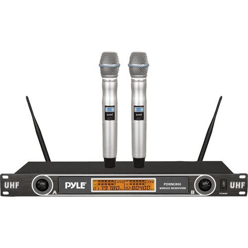 Pyle Pro 2.4 GHz Rackmount Dual Wireless Handheld PDWM3800, Pyle, Pro, 2.4, GHz, Rackmount, Dual, Wireless, Handheld, PDWM3800,