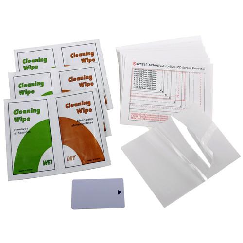 Sensei Cut-to-Size Soft LCD Screen Protector (12 Pack) SPS-DS, Sensei, Cut-to-Size, Soft, LCD, Screen, Protector, 12, Pack, SPS-DS