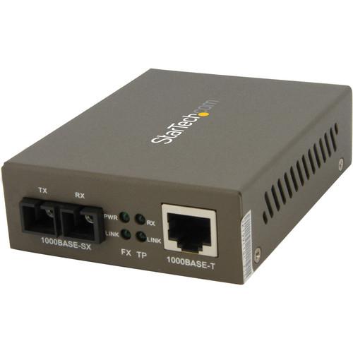 StarTech 1000 Mb/s Gigabit Multi Mode Fiber Ethernet MCMGBSC055