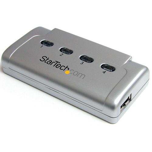 StarTech 4-to-1 USB 2.0 Peripheral Sharing Switch USB421HS