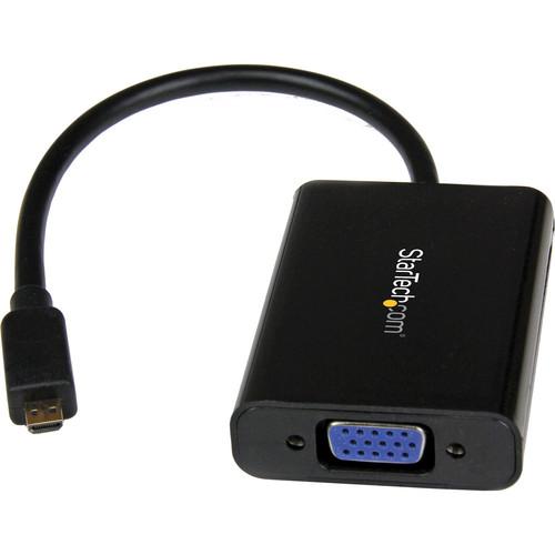 StarTech Micro HDMI to VGA Adapter Converter MCHD2VGAA2, StarTech, Micro, HDMI, to, VGA, Adapter, Converter, MCHD2VGAA2,