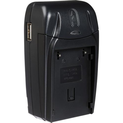 Watson Compact AC/DC Charger for BN-V400 Series Batteries C-2702