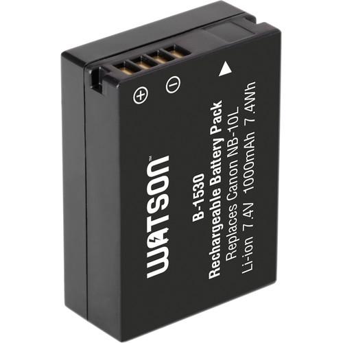 Watson NB-10L Lithium-Ion Battery Pack (7.4V, 1000mAh) B-1530, Watson, NB-10L, Lithium-Ion, Battery, Pack, 7.4V, 1000mAh, B-1530