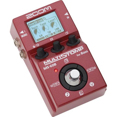Zoom  MS-60B MultiStomp Bass Pedal ZMS-60B