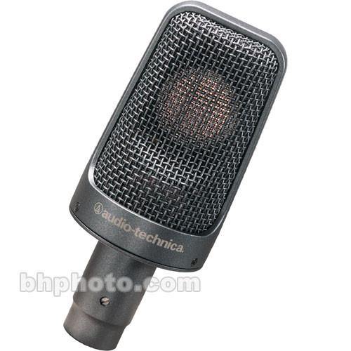 Audio-Technica AE-3000 Cardioid Condenser Instrument AE3000, Audio-Technica, AE-3000, Cardioid, Condenser, Instrument, AE3000,