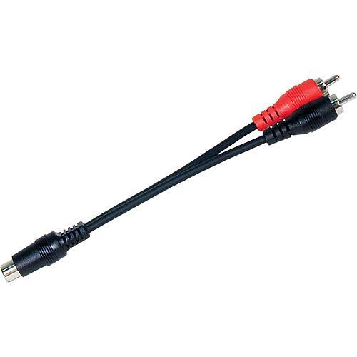 Comprehensive RCA Female to 2 RCA Male Y-Cable SP-5-C