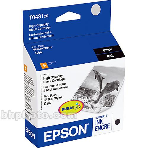 Epson Black Ink Cartridge (High Capacity) T043120