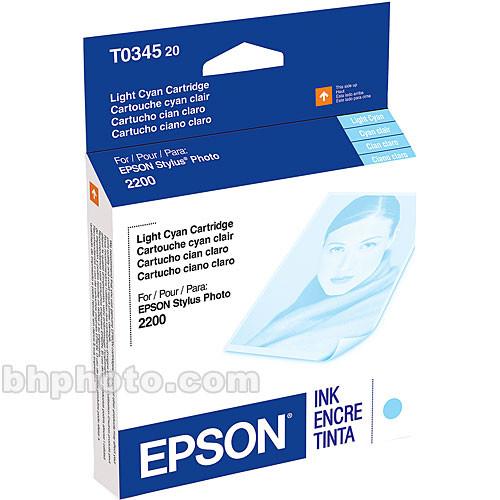 Epson UltraChrome Light Cyan Ink Cartridge T034520