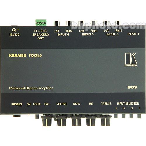 Kramer  903 Personal Stereo Amplifier 903, Kramer, 903, Personal, Stereo, Amplifier, 903, Video